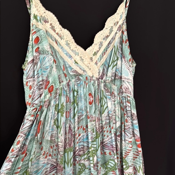 Lani Flowy Floral Dress with Lace Trim, medium - Picture 3 of 10